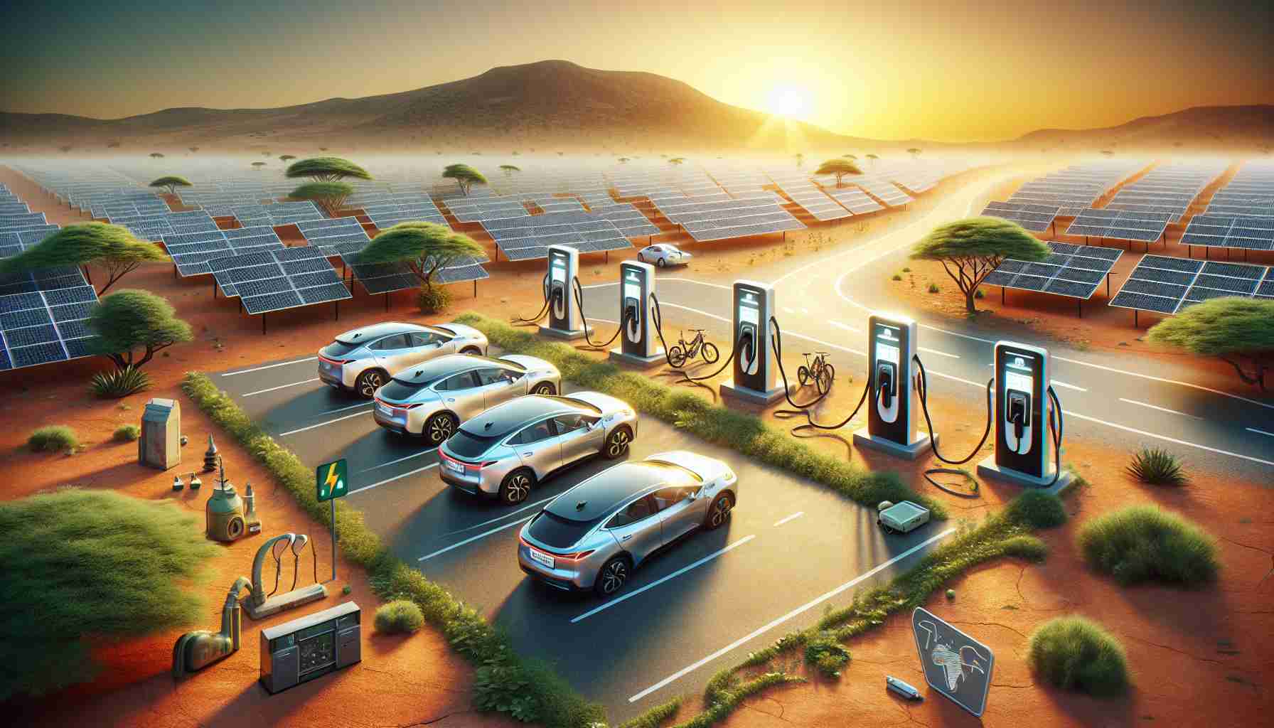 Adopción de Vehículos Eléctricos en África Avanza Hacia un Futuro Sostenible