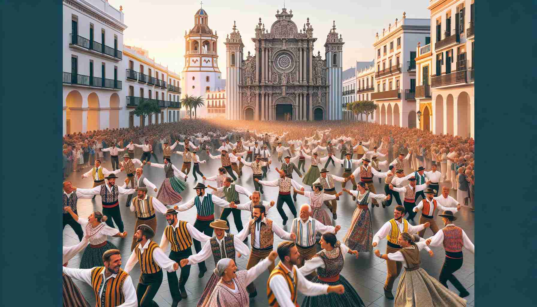 Celebración de baile en Ceuta en honor al patrimonio local.